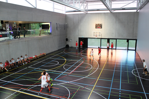 GEMS Basketball game in Sports Centre