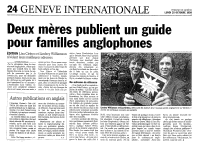 Tribune de Geneve article about Know-it-all Passport