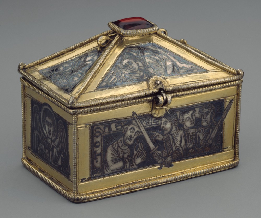 AAG Reliquary Casket with Scenes from the Martyrdom of Saint Thomas Becket. MET Museum copy