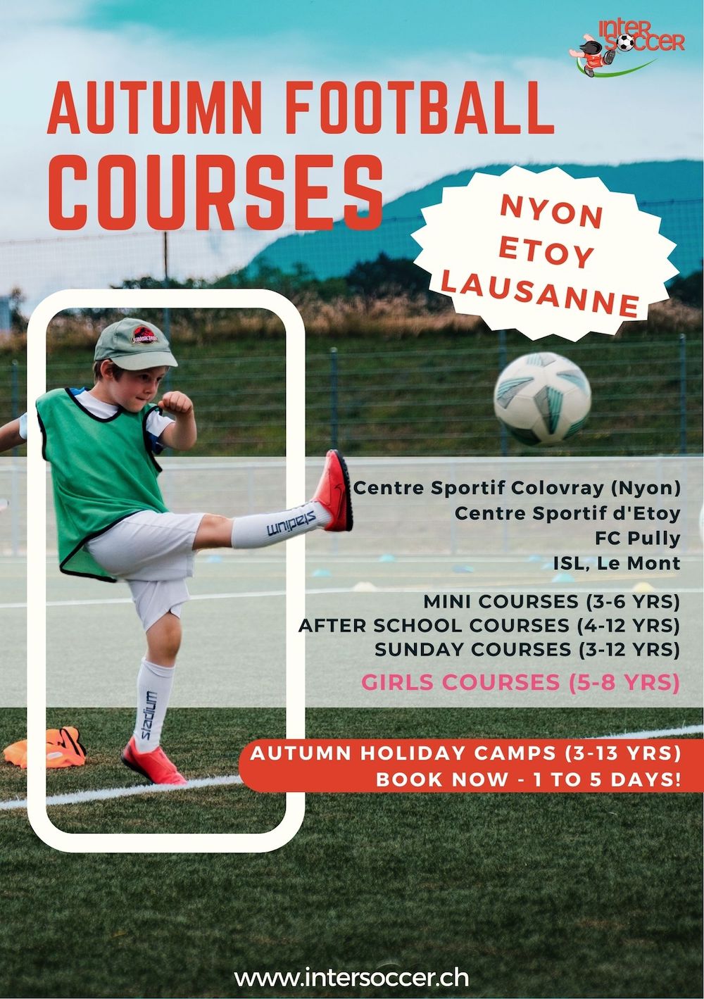 Autumn Courses Nyon Etoy Lausanne