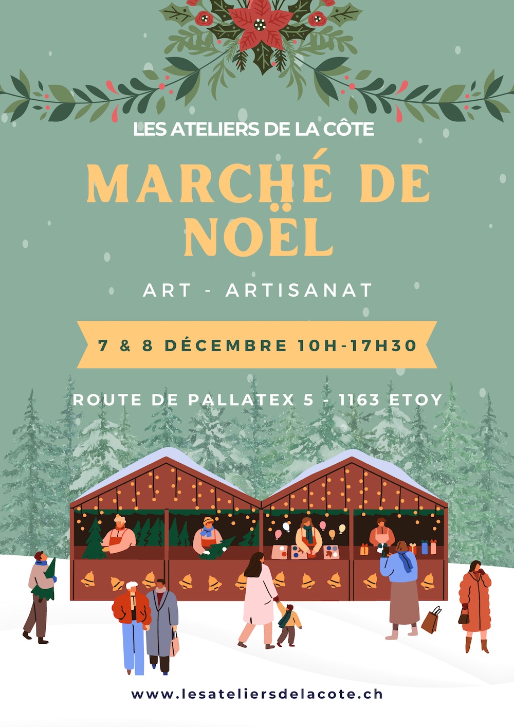 Flyer marché Noël 24 recto copy