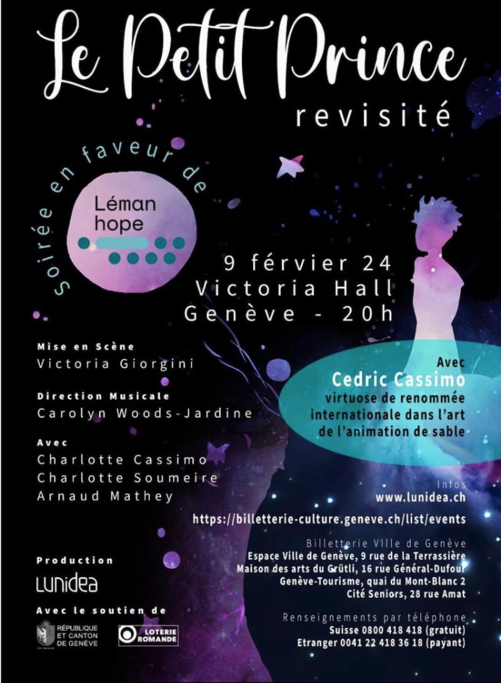 le petit prince revisité victoria hall 9 fevrier