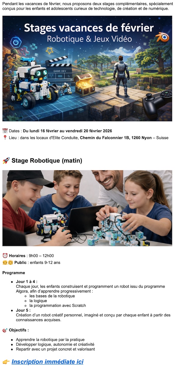 WIGII robotique et jeux vidéo 
