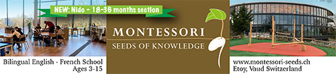Montessori Seeds of Knowledge - Etoy - Bilingual English French School for ages 3-15