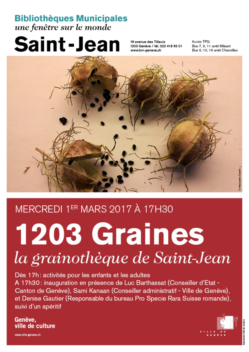 grainotheque 1203 graines