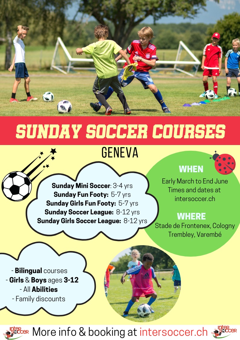GEN Sunday Soccer Courses 2019