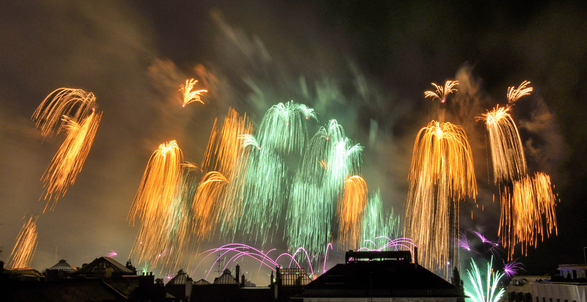 Fireworks At Fetes De Geneve