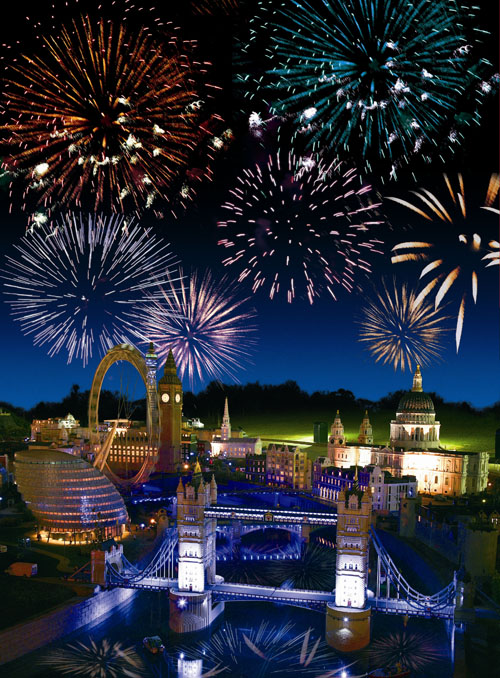 Rachel Beacher LEGOLAND Windsor Resort fireworks