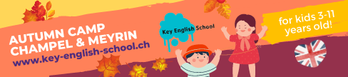 Key English School Autumn Camp Champel and Meyrin for kids 3 11 years old