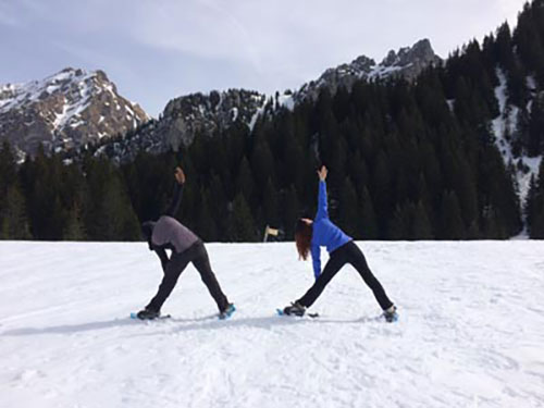 Live Breath Hike Yoga and snowshoeing 500