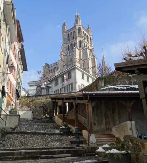 Barbare Lausanne steps