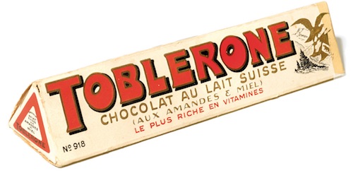 Boîte Toblerone vers 1920 carton. Musée dhistoire de Berne Christine Moor