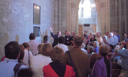 Image 16 04 2020 ME WITH GROUP IN CATHEDRAL