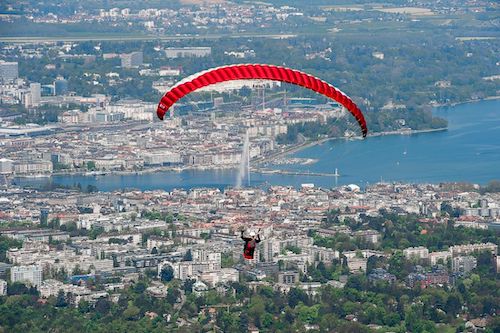 Parapente 3 telepherique du saleve ©STS