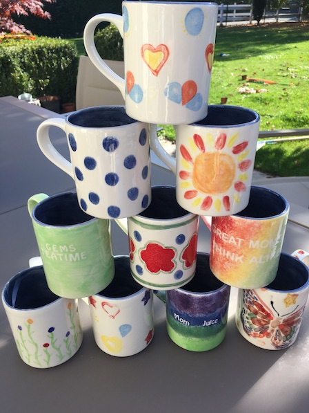 GEMS Mums group mugs