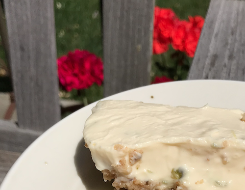 margarita pie slice